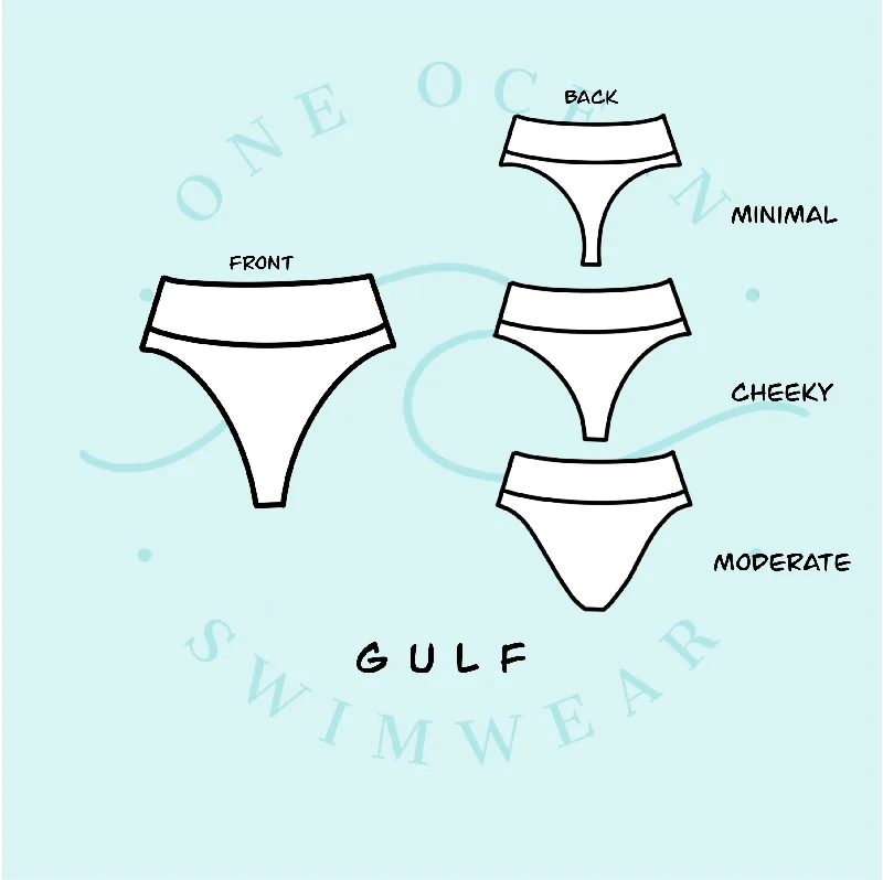 Bohemian - influenced  Gulf Reversible Bottom