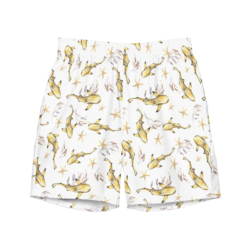 Machine - washable  Lemon Shark Men's swim trunks