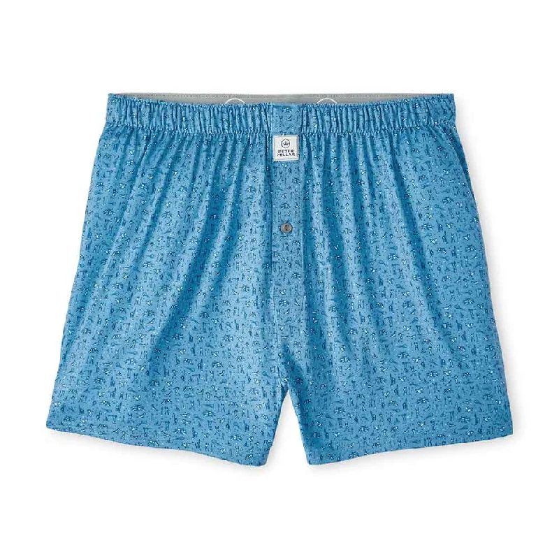 High - quality  Peter Millar Hole In One Performance Boxers - Rainfall