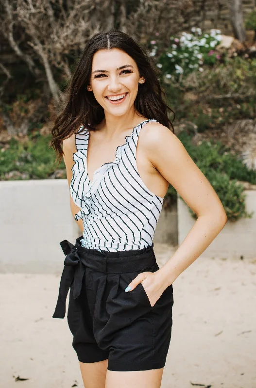 Matching - set  shorts in ebony - sample