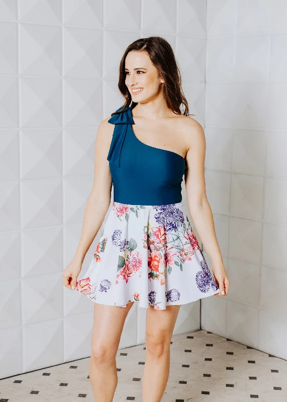 Beach - ready  skirt in botanical