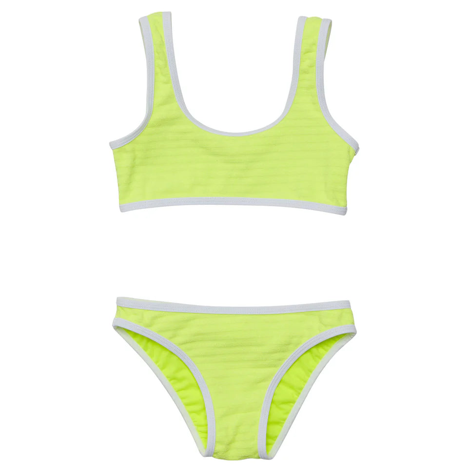 All - occasion  Snapper Rock Citron Zest Crop Bikini
