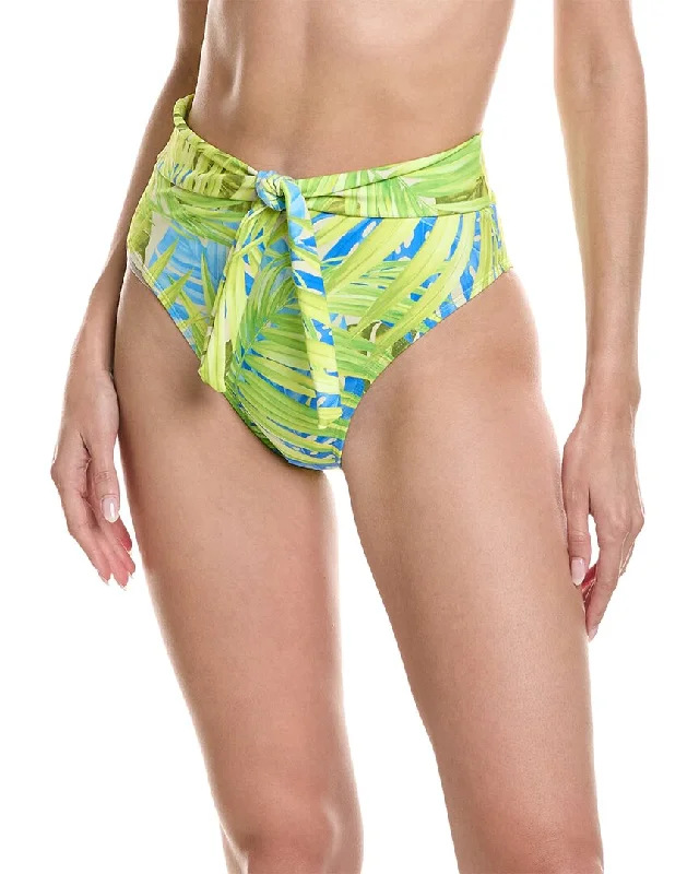 Glamour - infused  Splendid Tie Front High Waist Bottom