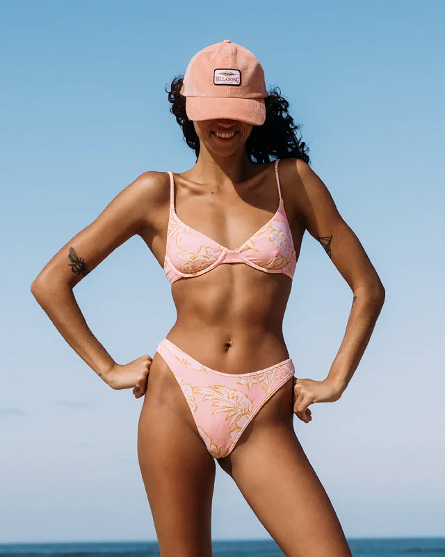Beach - ready  The Tropics Call Demi Underwire Bikini Top