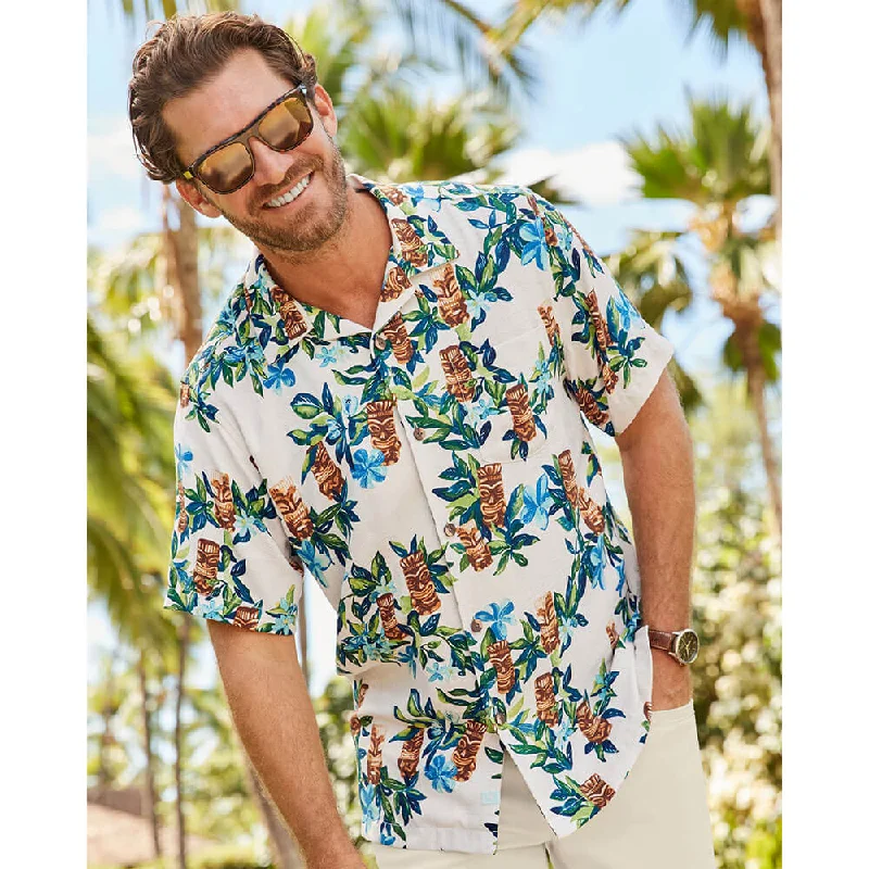 Timeless - classic  Tommy Bahama Tiki Tumble Camp Shirt - Continental