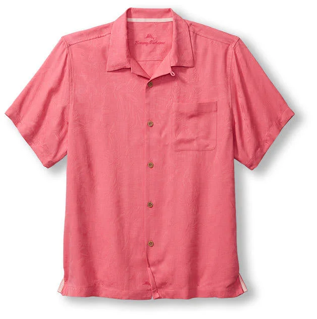Signature - style  Tommy Bahama Tropic Isles Camp Shirt - Soft Flamingo