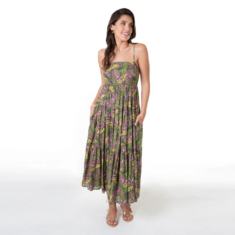 Conspicuous  Tori Richard Modern Romance Kandence Dress - Taupe