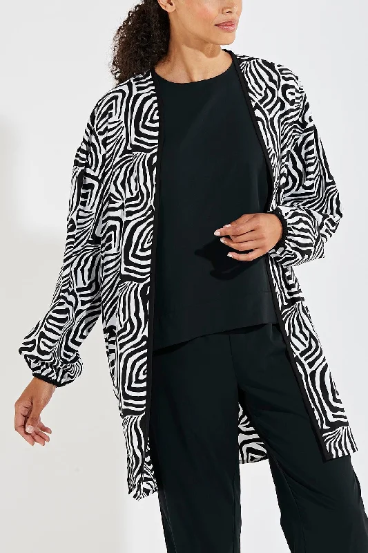 Black/White Mara Abstract Print