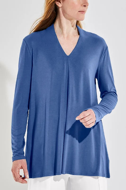 Economical - priced  Women's Thera Tunic Top | Contemporary Blue